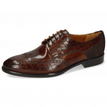 Derby shoes Bobby 1 Crock Mid Brown Lima Espresso