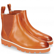 Ankle boots Susan 76 Vegas Orange Elastic Orange