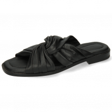 Mules Elodie 22 Nappa Black Lining Black