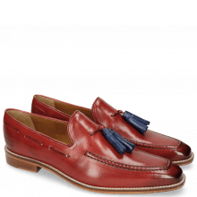 Loafers Leonardo 1 Fiesta Tassel Electric Blue