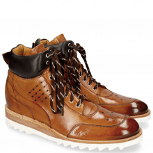 Ankle boots Trevor 28 Tan Nappa Dark Brown