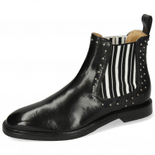 Ankle boots Katrin 3 Imola Black Elastic Black White