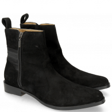 Ankle boots Marlin 32 Suede Chilena Black Nappa Black