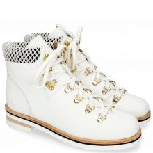 Ankle boots Eliza 3 Milled White Net Underlay White Navy