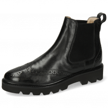 Ankle boots Selina 29 Imola Black Elastic Ribbed Black