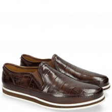Loafers Harry 2 Turtle Dark Brown Modica Off White