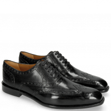 Oxford shoes Jacob 1 Black Lining Rich Tan