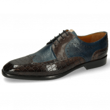 Derby shoes Elyas 2 Crock Deep Steel Haina Ice Blue