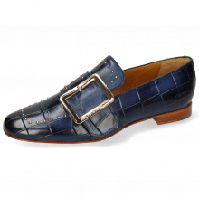 Loafers Luna 3 Imola Turtle Navy Rivets