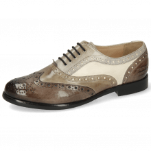 Oxford shoes Selina 30 Imola Stone Digital Oxygen Como Off White