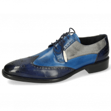 Derby shoes Jeff 14 Vegas Navy Mid Blue Pine Oxygen