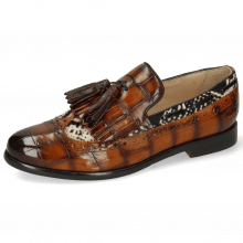 Loafers Selina 3 Turtle Tan Hairon Snake
