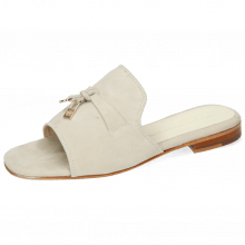 Mules Nikita 6 Oily Suede Off White