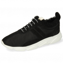 Sneakers Briana 1 Oily Suede Funky Black Sherling
