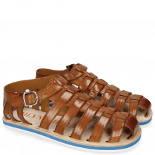 Sandals Sam 3 Tan Modica White EVA