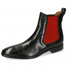 Ankle boots Emma 8 Imola Black Elastic Ribbed