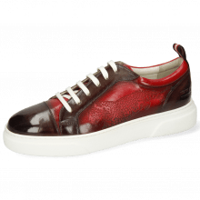 Sneakers Harvey 12 Monza Stone Shade Wine Ruby