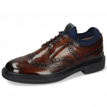 Derby shoes Ron 2 Wood Net Lycra Navy