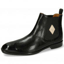 Ankle boots Elyas 5 Black Elastic Black Lining