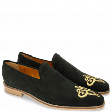 Loafers Leonardo 7 Suede Mr Touch Black