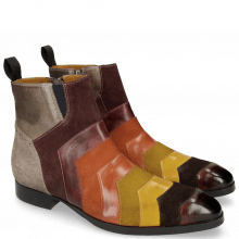 Ankle boots Ricky 6 Suede Pattini Multi