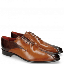 Oxford shoes Toni 31 Mogano Tan LS Red