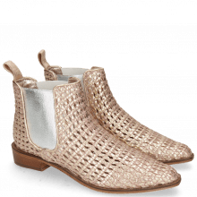 rose gold cowboy boots