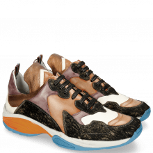 Sneakers Flo 1 Hairon Gold Orange Vegas White Bordo Cherso Bronze
