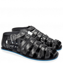 Sandals Sam 3 Navy Modica White