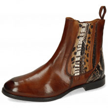 Ankle boots Lexi 2 Pisa Wood King Snake Brown