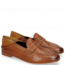 Loafers Scarlett 42 Pavia Tan Nappa Glove Camel