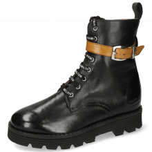 Boots Dakota 13 Imola Black Vegas Strap Tan