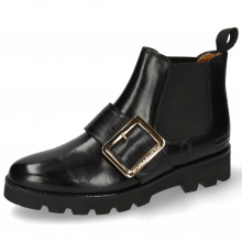 Ankle boots Selina 45 Black Buckle Luna Gold