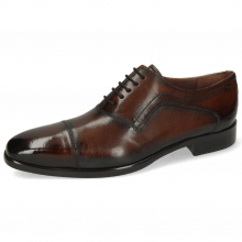 Oxford shoes Lance 15 Mid Brown Shade Electric Blue