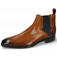 Ankle boots Lance 19 Pisa Tan Elastic Navy