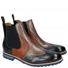 Ankle boots Johnny 10 Navy Stone Forest