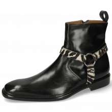 Ankle boots Clark 39 Black Strap Hairon Zebra