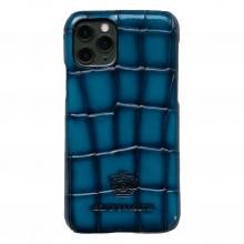 iPhone case Eleven Pro Turtle Mid Blue Edge Shade Navy