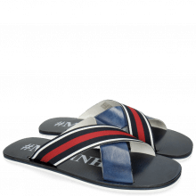 Sandals Sam 5 Marine Strap Red Blue
