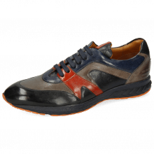 Sneakers Blair 9 Imola Black Navy Sweet Heart Nappa Glove Grey