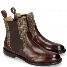 Ankle boots Sally 113 Mogano Hairon Halftone