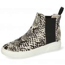 Ankle boots Hailey 15 Hairon Snake Elastic Black