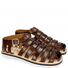 Sandals Sam 3 Mid Brown Modica