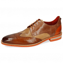 Derby shoes Dave 2 Imola Wood Perfo Sand Arancio
