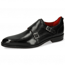 Monks Dave 3 Black Lining Red