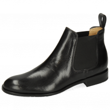 Ankle boots Sally 25 Black Elastic Black Rich Tan