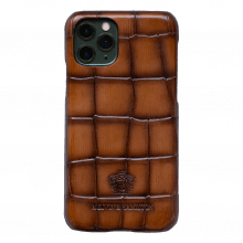 iPhone case Eleven Pro Turtle Wood Shade Dark Brown