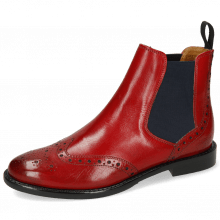 Ankle boots Selina 6 Ruby Elastic Navy Lining