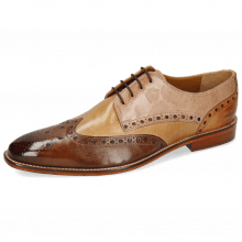 Derby shoes Martin 15 Berlin Mid Brown Sand Make Up Cognac