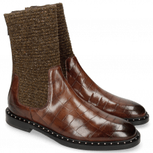 Ankle boots Susan 69 Turtle Dark Brown Brina Mokka